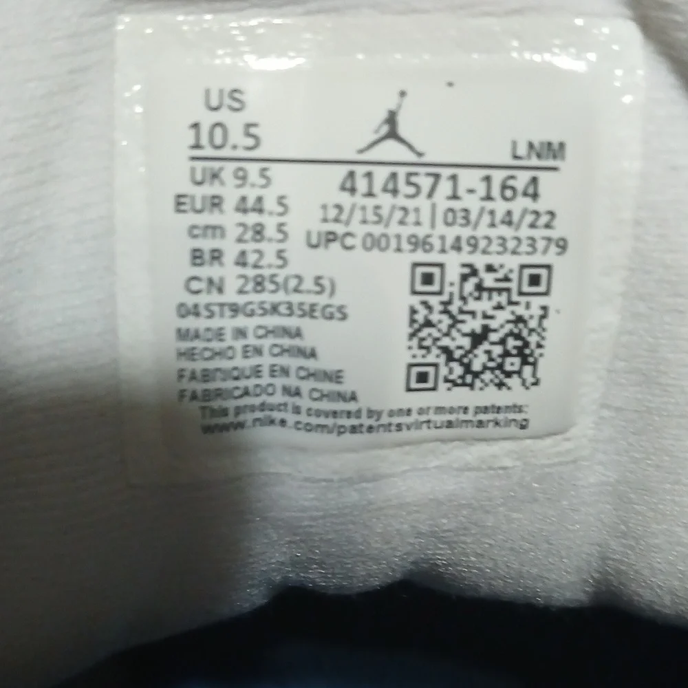 Nike Air Jordan 13 Retro 'FRENCH BLUE' Mens Size-10.5 100%AUTHENTIC! - Picture 8 of 12